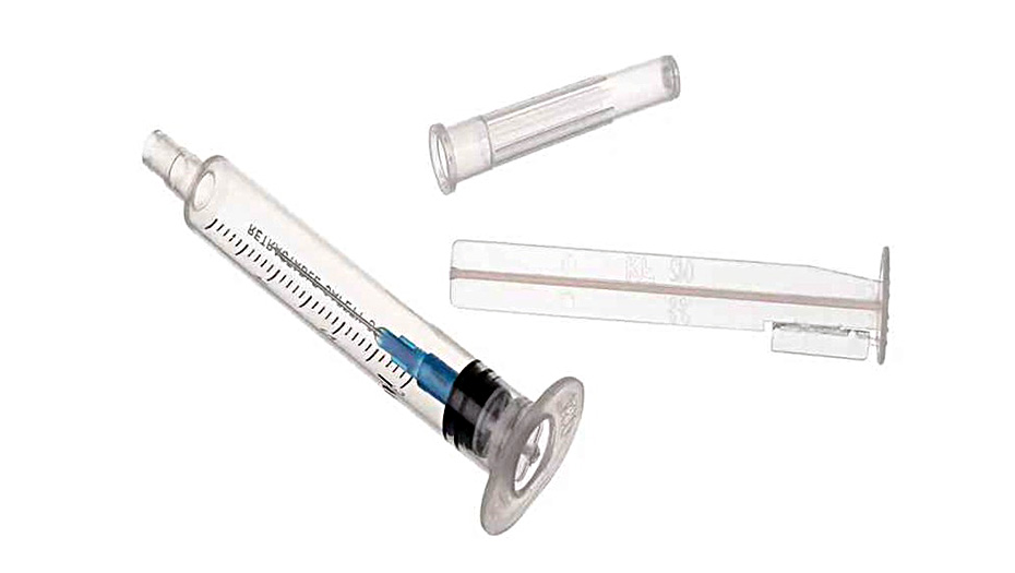 Self-destructive injection syringes