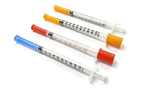 Insulin syringe sterile
